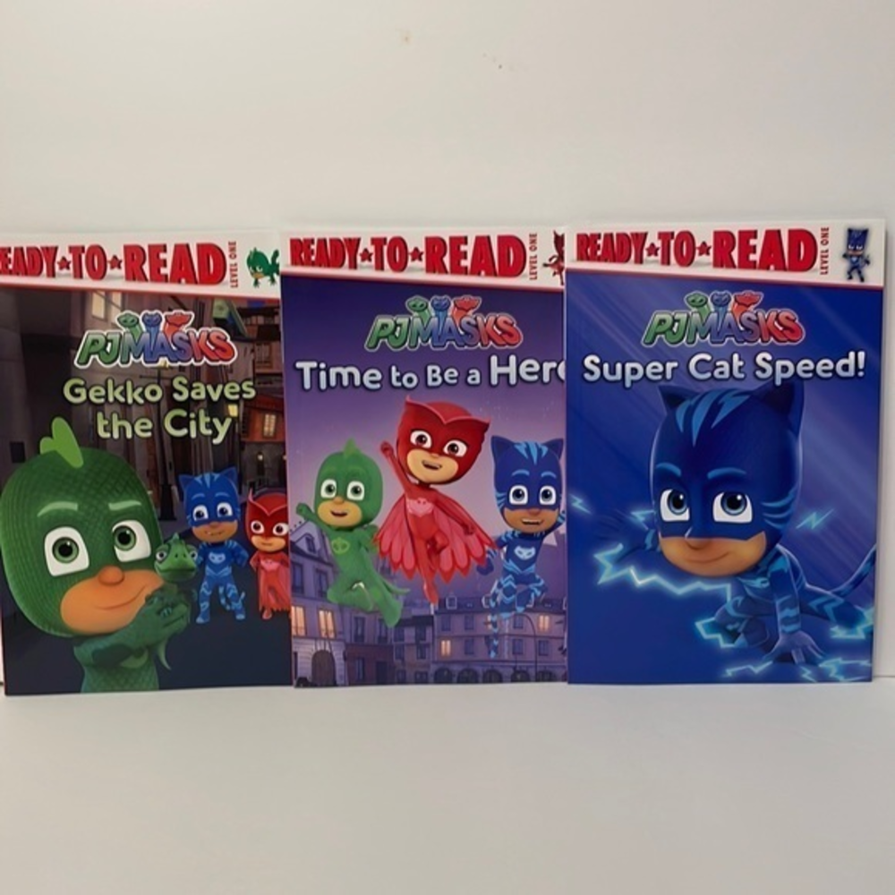 Ready-To-Read Level-One 3 Book Series PJ‎ Mask